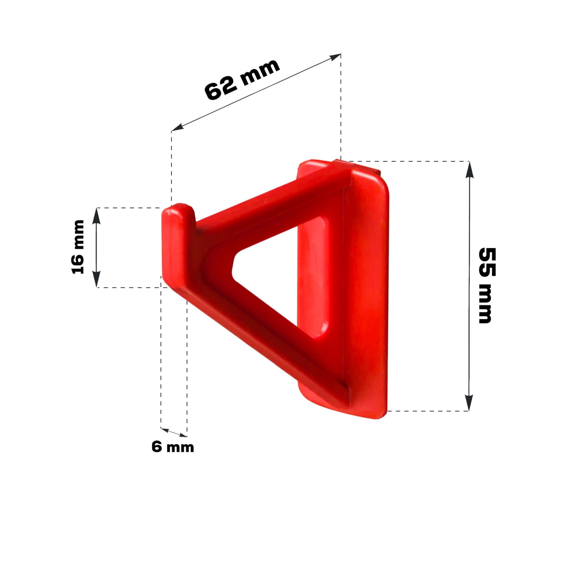 16 Piezas Portaherramientas Ganchos Abrazaderas Pared Herramientas