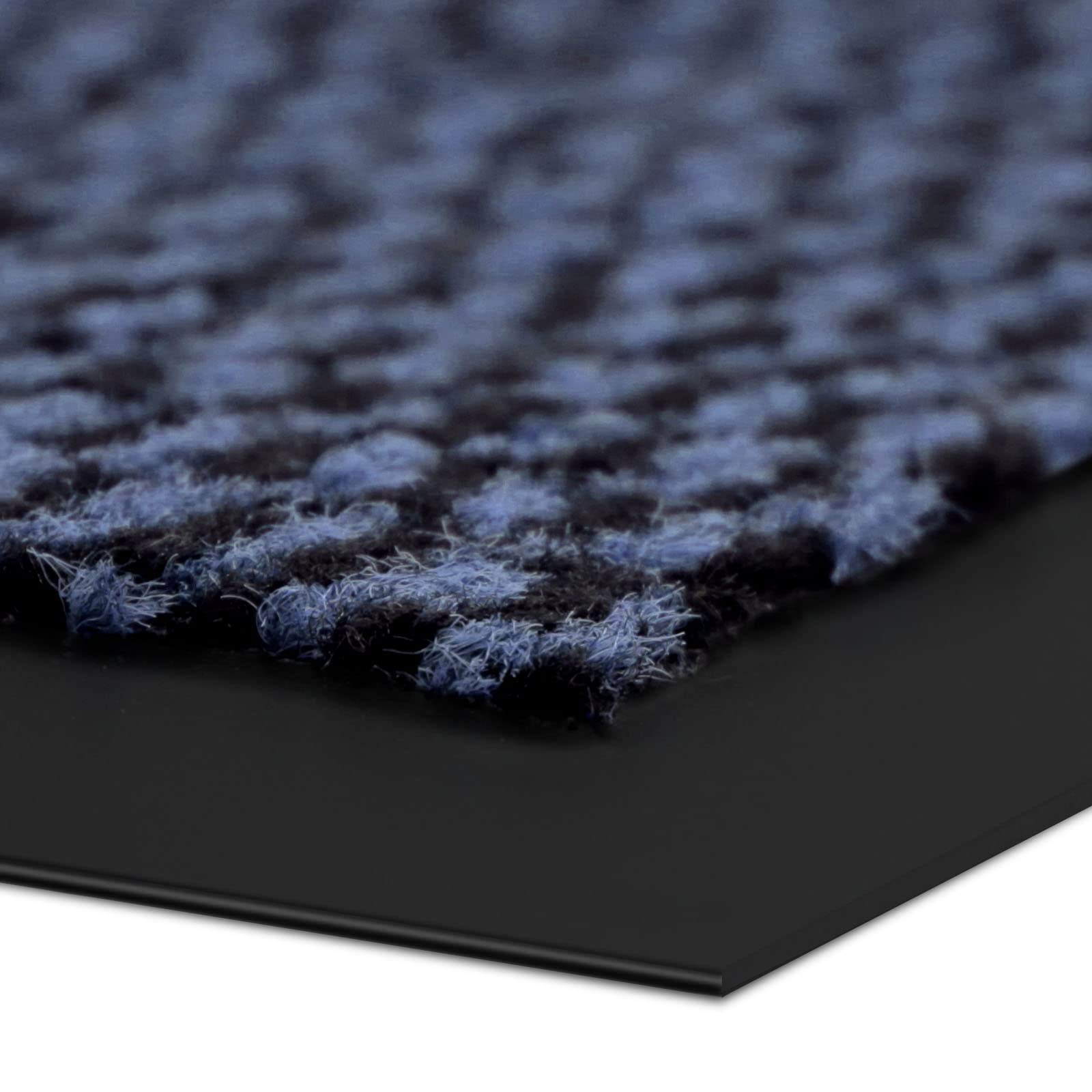 Schmutzfangmatte STAR - Sauberlaufmatte meliert - Blau 120x180 cm | Klassische Fußmatte in vielen Größen für innen und außen - Türmatte für Eingangsbereiche - Fußabstreifer für Haustür