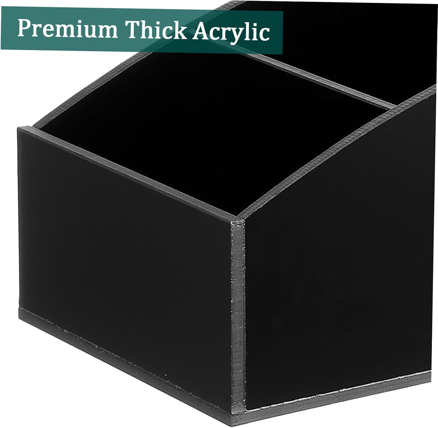 Acrylic Tea Bag Organizer Box for Coffee and Sugar Packets