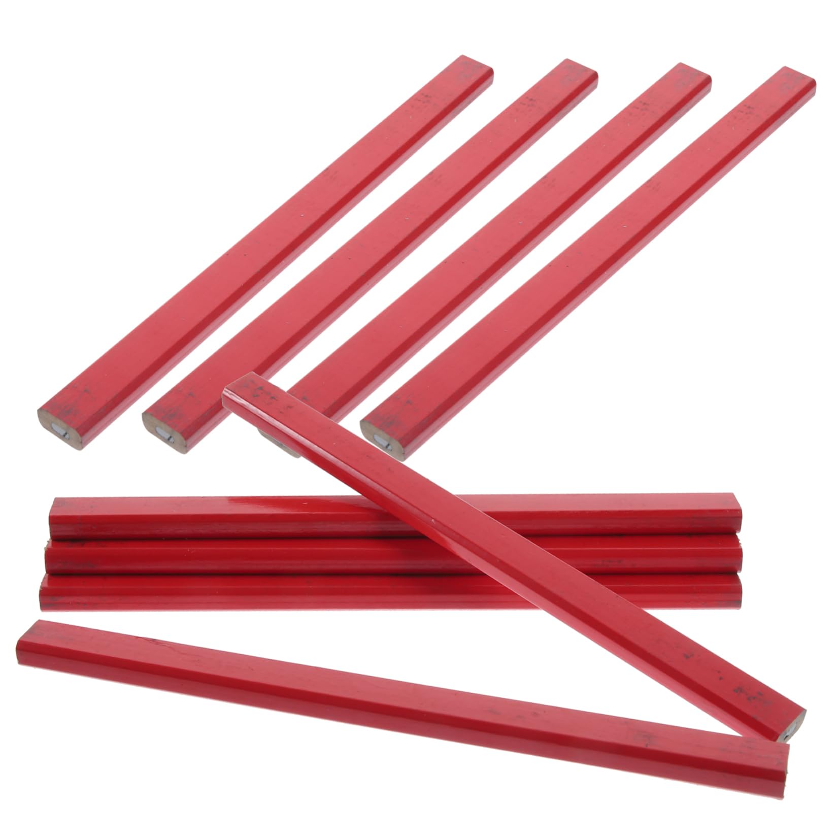 DOITOOL Lot De 4 Crayons Épais Pour Menuisier Crayons Solides En Bois Pour Dessin Croquis Et Travail Du Bois 20 Pièces X 4