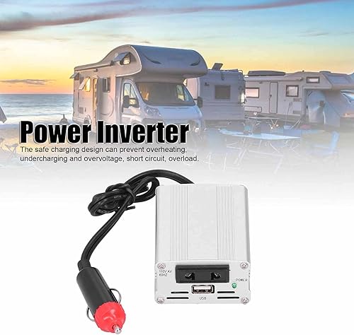 Miniatura 2 de Inversor de corriente para automóvil de 500 W, convertidor de CC de 12 V a CA, inversor de onda sinusoidal modificada rápida (220 V)