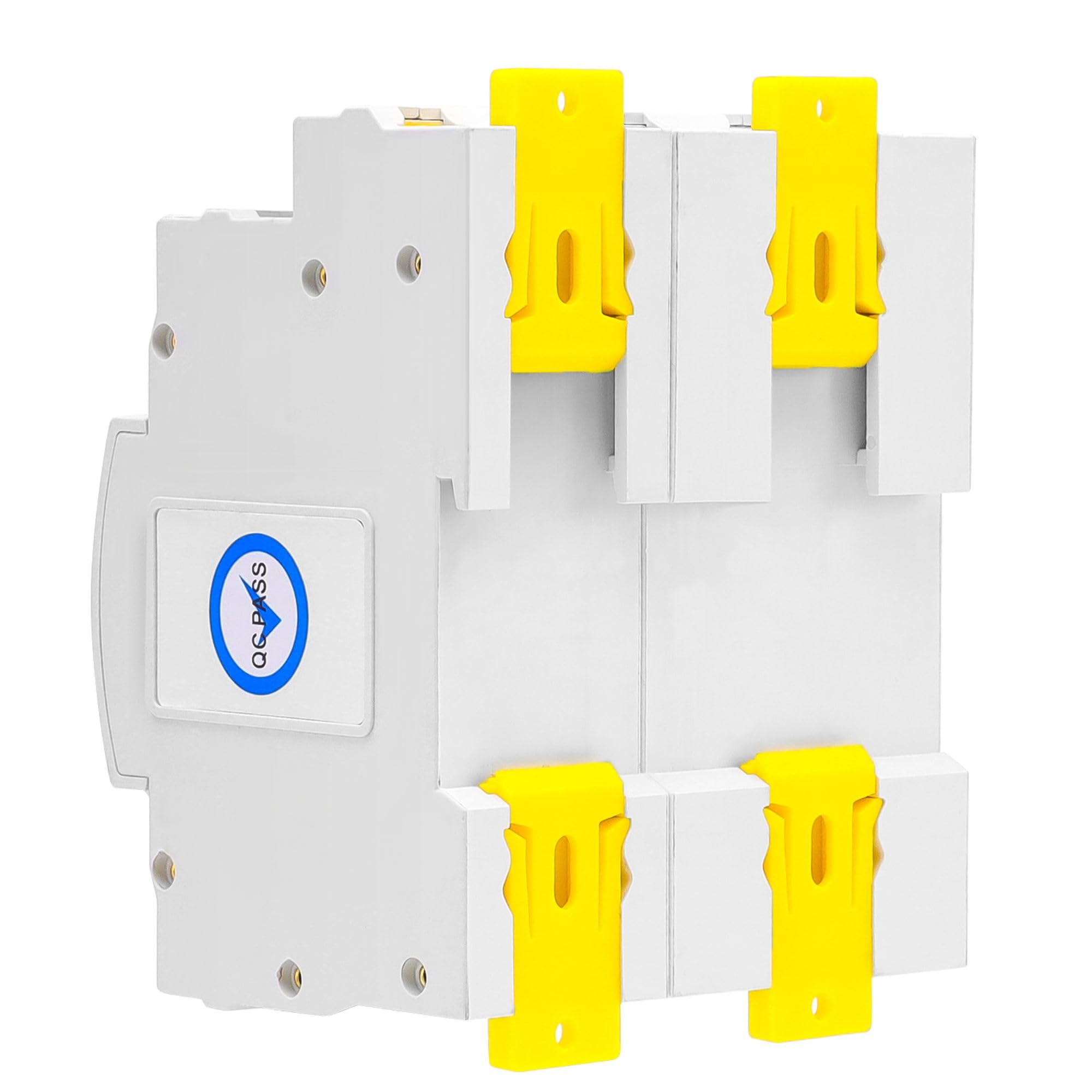 Interruptor de Transferencia Automática 4P 63A - ATS Doble Potencia 220V - Conmutador Ininterrumpido – Selector Eléctrico - Cambio Automático Red-Generador - Protección Hogar e Industria