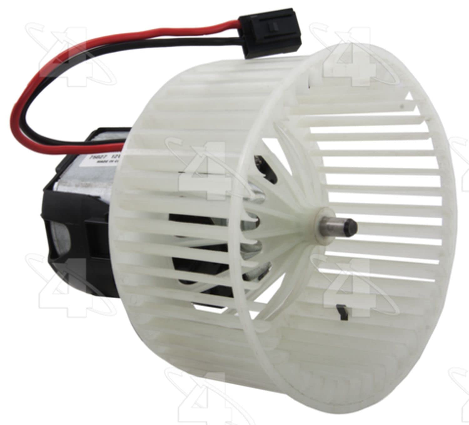 Motor de Ventilador Vented CW de Eixo Único Four Seasons 75027 com Roda