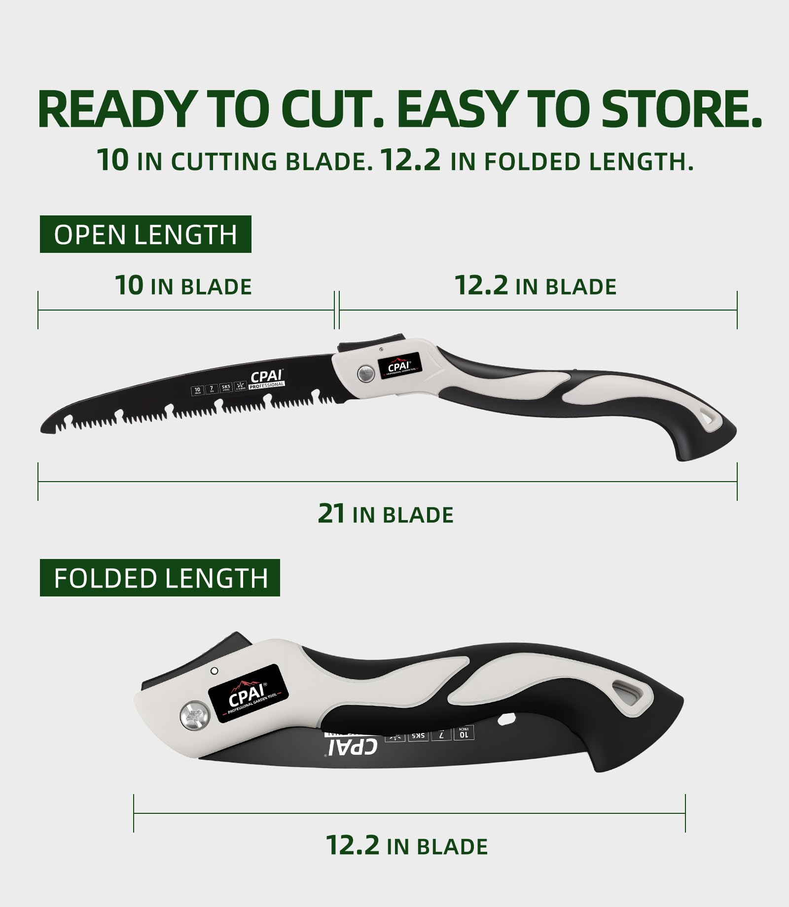 Folding Saw - 10 Inch, Durable & Portable -4 Folding Saw - 10 Inch, Durable & Portable -4