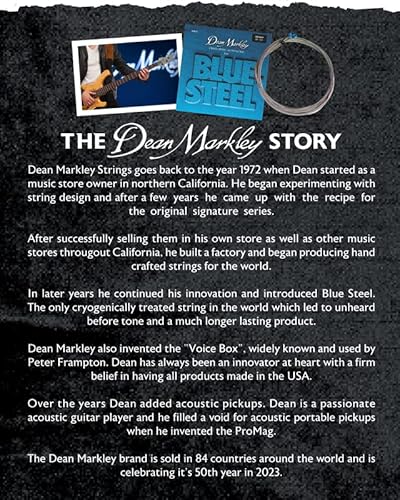 Dean Markley Blue Steel Electric Bass Strings, 50-105, 2676, Medium #TOP7