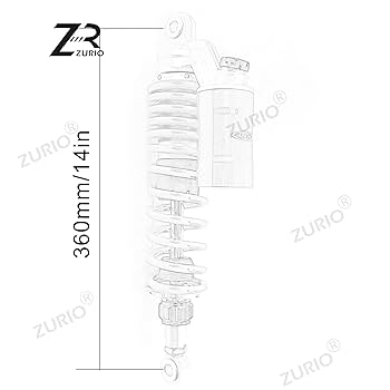 shake1950(4点) Shock Absorber Razor Lite Triumph Street Twin/T120 K-Tech