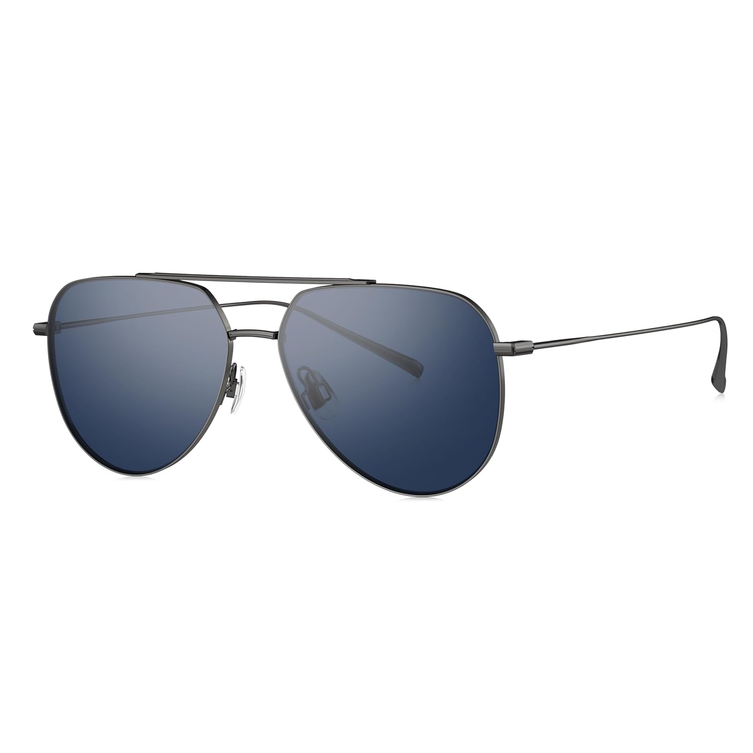BOLON Ultra Lightweight Full Titanium Classic Aviator Polarized Sunglasses Exclusive Eyewear Brand of EssilorLuxottica