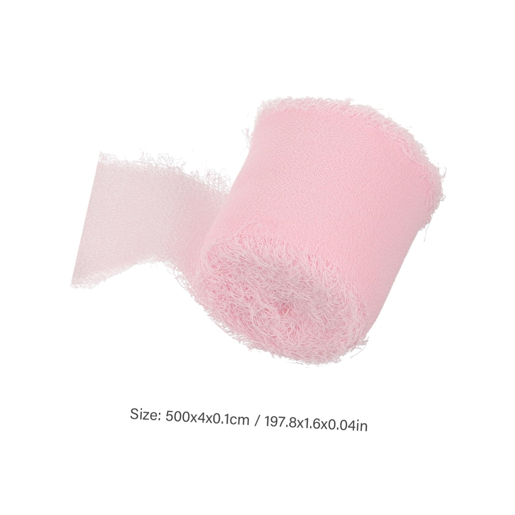 8rotoli Ribbons Chiffon Frange Per Decorazioni Per Bouquet e Matrimoni Colori Latte e e Resistente e Chic