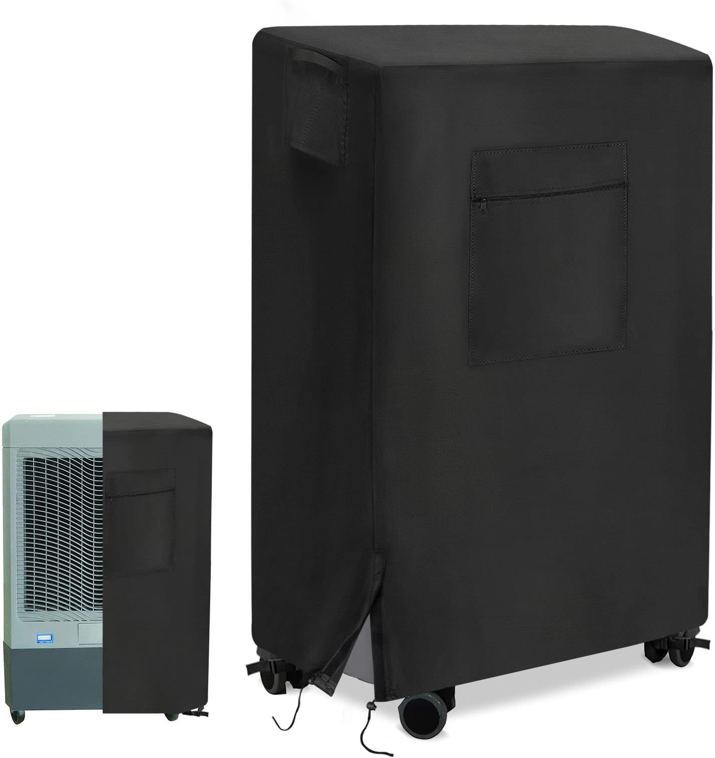 Evaporative Cooler Cover for Hessaire MC61V/MC61M Portable Evaporative Cooler, Cover for Swamp Cooler/Water Air Conditioner/Outdoor Air Conditioner
