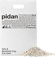 Vista 21 de pidan Mix Cat Litter,Tofu Cat Litter with Bentonite 70%:30%,Absorbent and Fast Drying,Flushable Tofu Litter,Selected Quality Pea Dregs,5-Fold Water