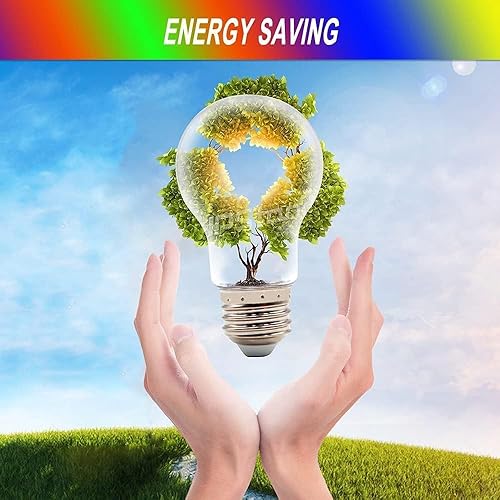 Miniatura 12 de Guirnalda de luces para exteriores de 24 pies, 12 bombillas LED Edison inastillables, regulables, RGB que cambian de color, luces impermeables