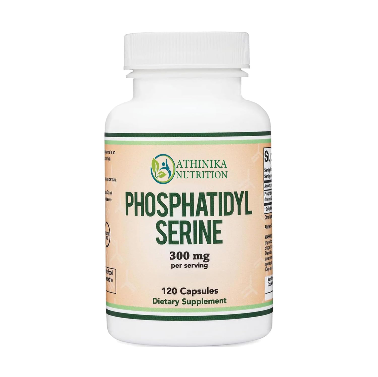 PhosphatidylSerine Supplement 300mg Per Serving, 120 Capsules (Phosphatidyl Serine Complex)-image-40