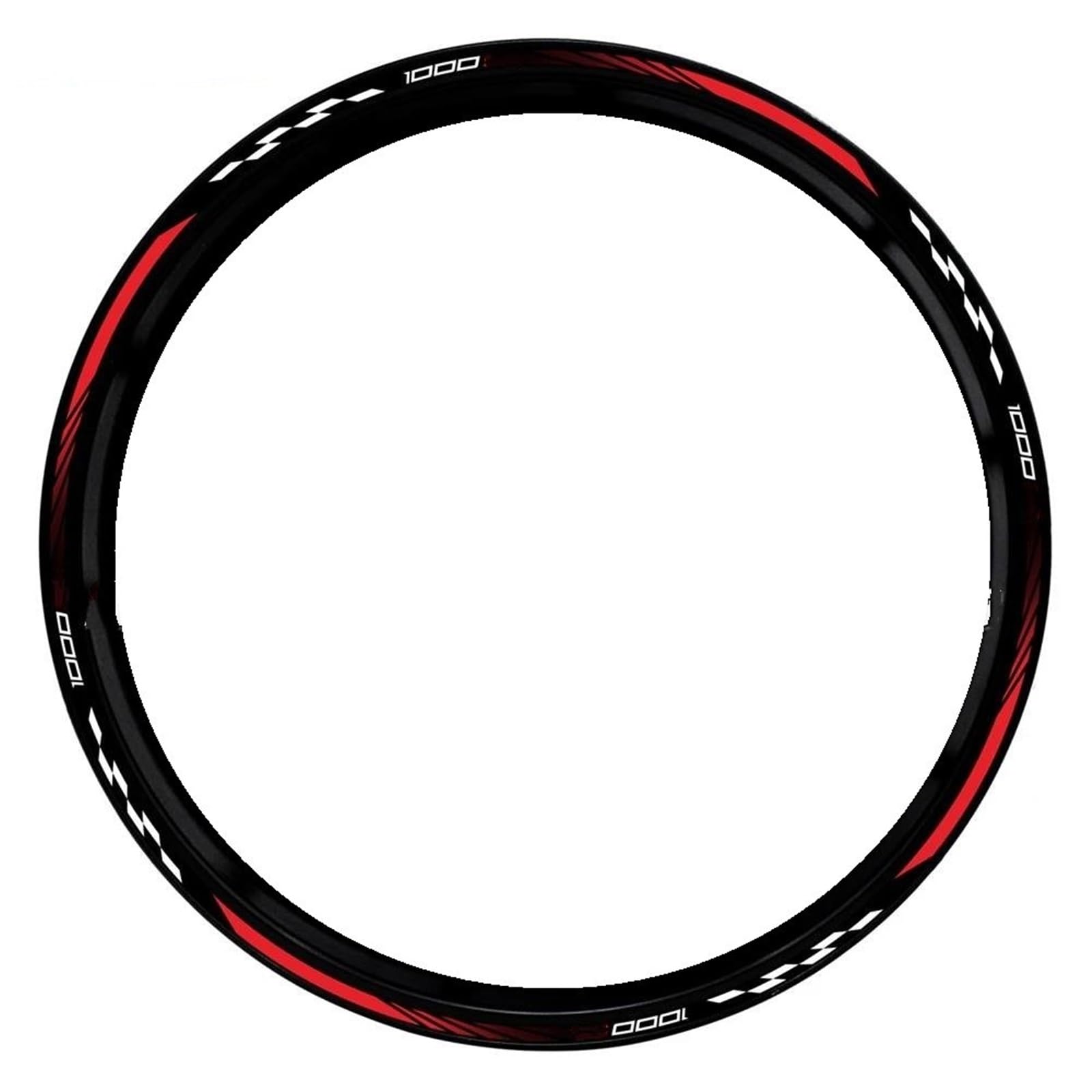Wheel Stickers Motorcycle Wheel Decal for for Z1000SX for Ninja for Z1000 for Z 1000 SX 1000SX Reflective Rim Decals Hub Stickers Rim Reflective Decal