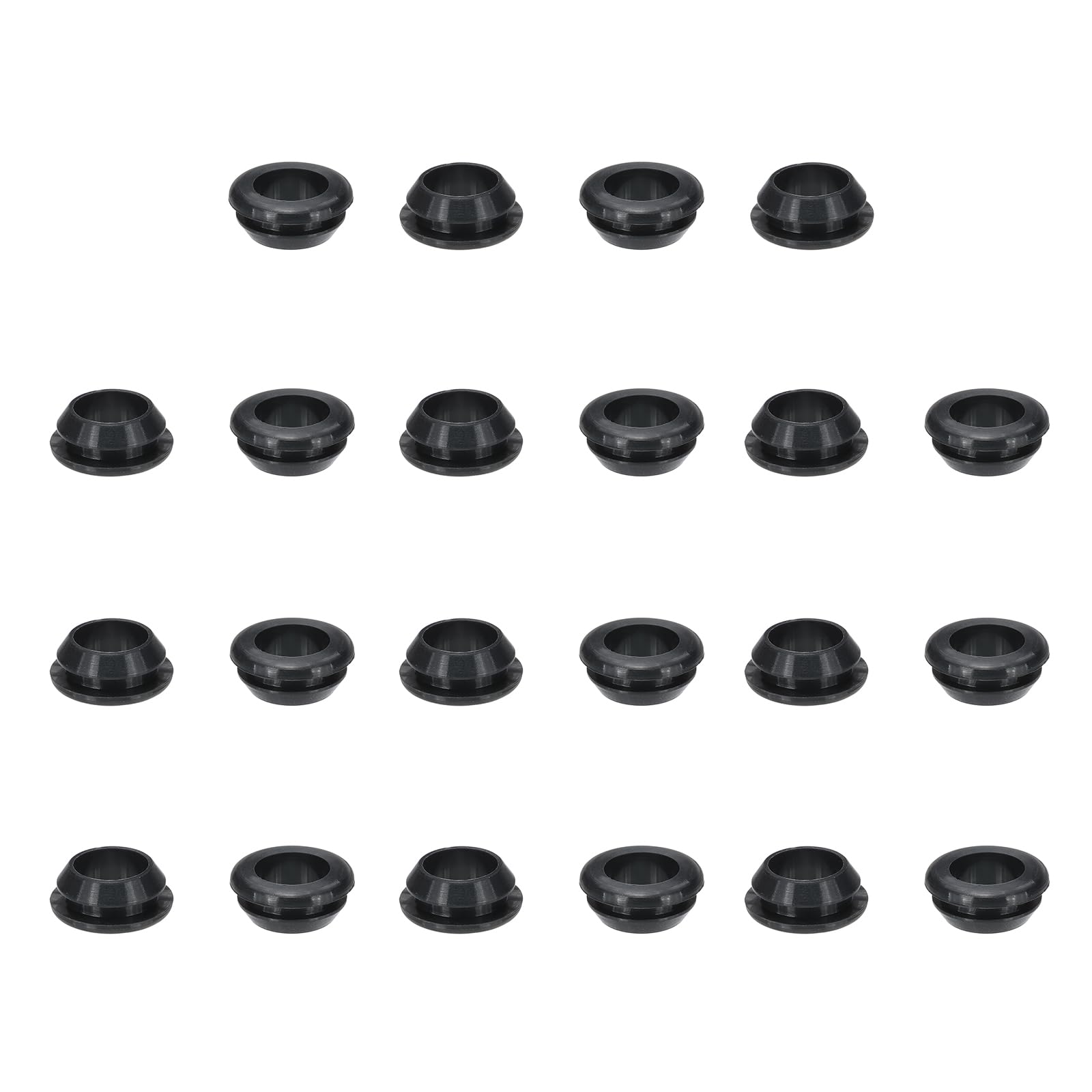 PATIKIL Silicone Rubber Grommets, 22 Pcs 11/16"(17mm) Drill Hole