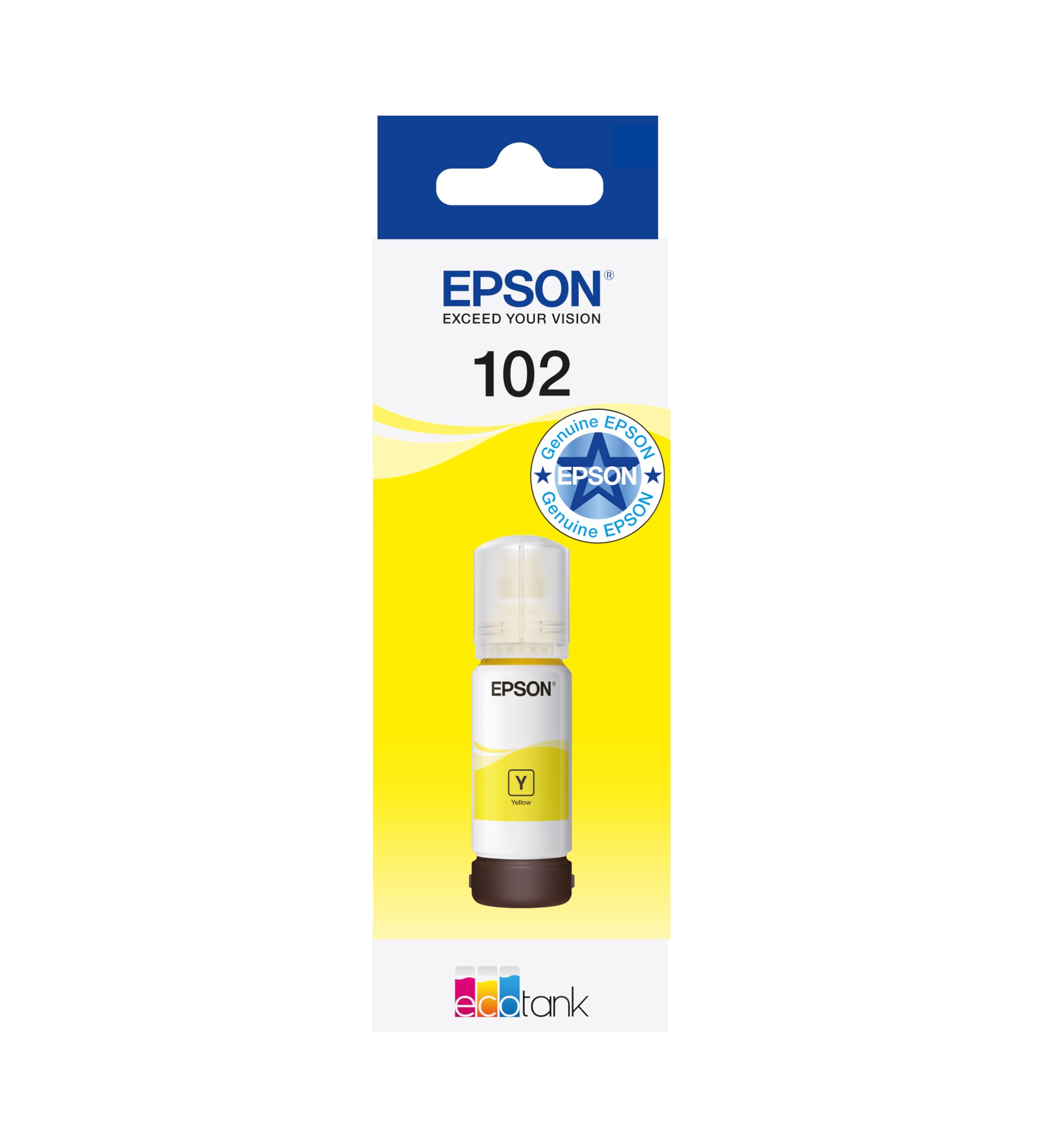Epson 102 Yellow Ink Cartridge 70ml - C13T03R440 EPT03R440