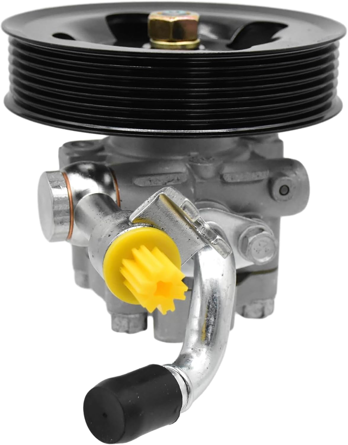 Power Steering Pump with Pulley 21-5451 Compatible with Nissan Frontier 4.0L V6 2005-2016, Nissan Pathfinder 2005-2012, Nissan Xterra 2005-2015