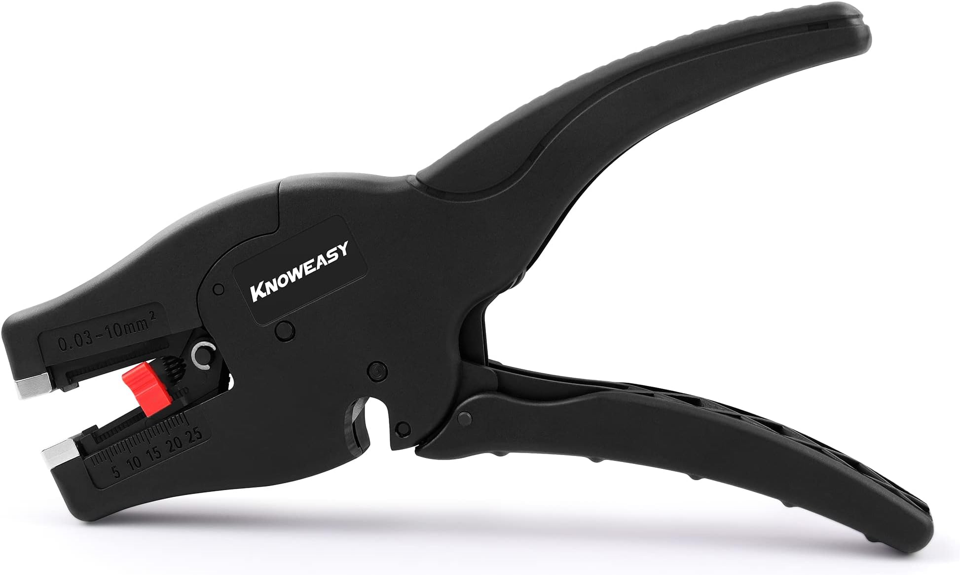 knoweasyWire Stripper : 2-in-1 Heavy Duty Wire Stripper Plier and Cutter for 32-7 AWG (0.03mm²-10mm²), Essential Stripping and Cutting Tool for Professionals and DIY Enthusiasts