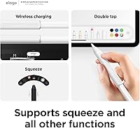 Vista 4 de elago Grip [2 unidades] Compatible con Apple Pencil Pro, Apple Pencil de 1ª generación, Apple Pencil de 2ª generación y Apple Pencil USB-C