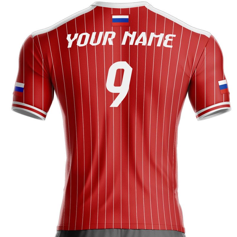 Maillot USSR CCCP Football maillot de sport vintage respirant CP-7