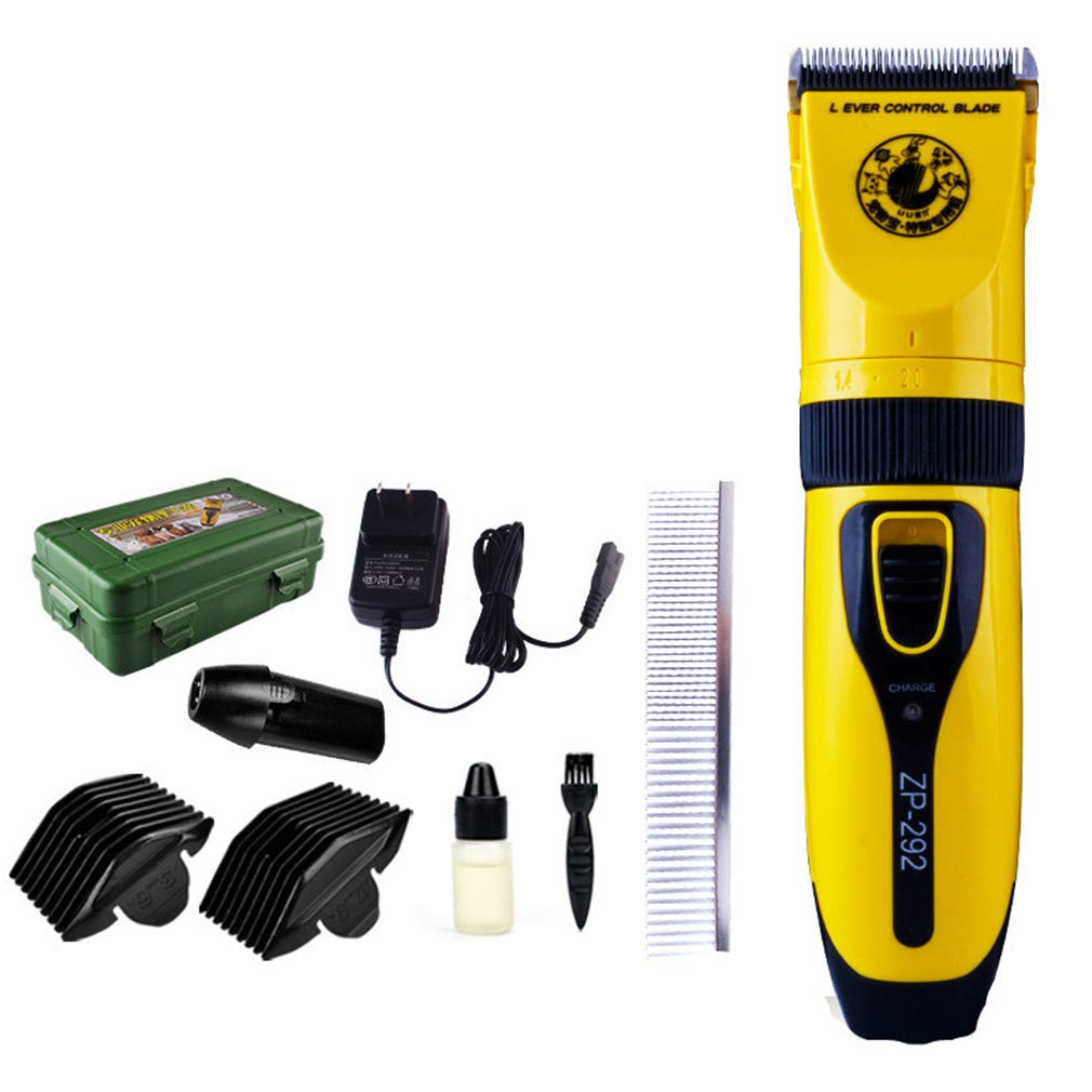 Pet Elettrico Clippers Pet Regolatore dei Capelli Animali Grooming Clippers Macchina del Rasoio per Il Gatto del Cane Portatile per Piccolo Medio Grande Cani Gatti E Altri Animali Domestici