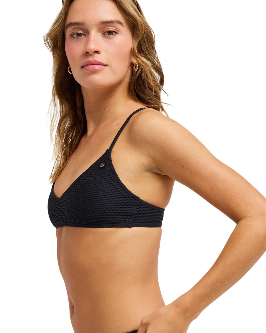 Roxy Island Athletic Bralette Bikini Top XL