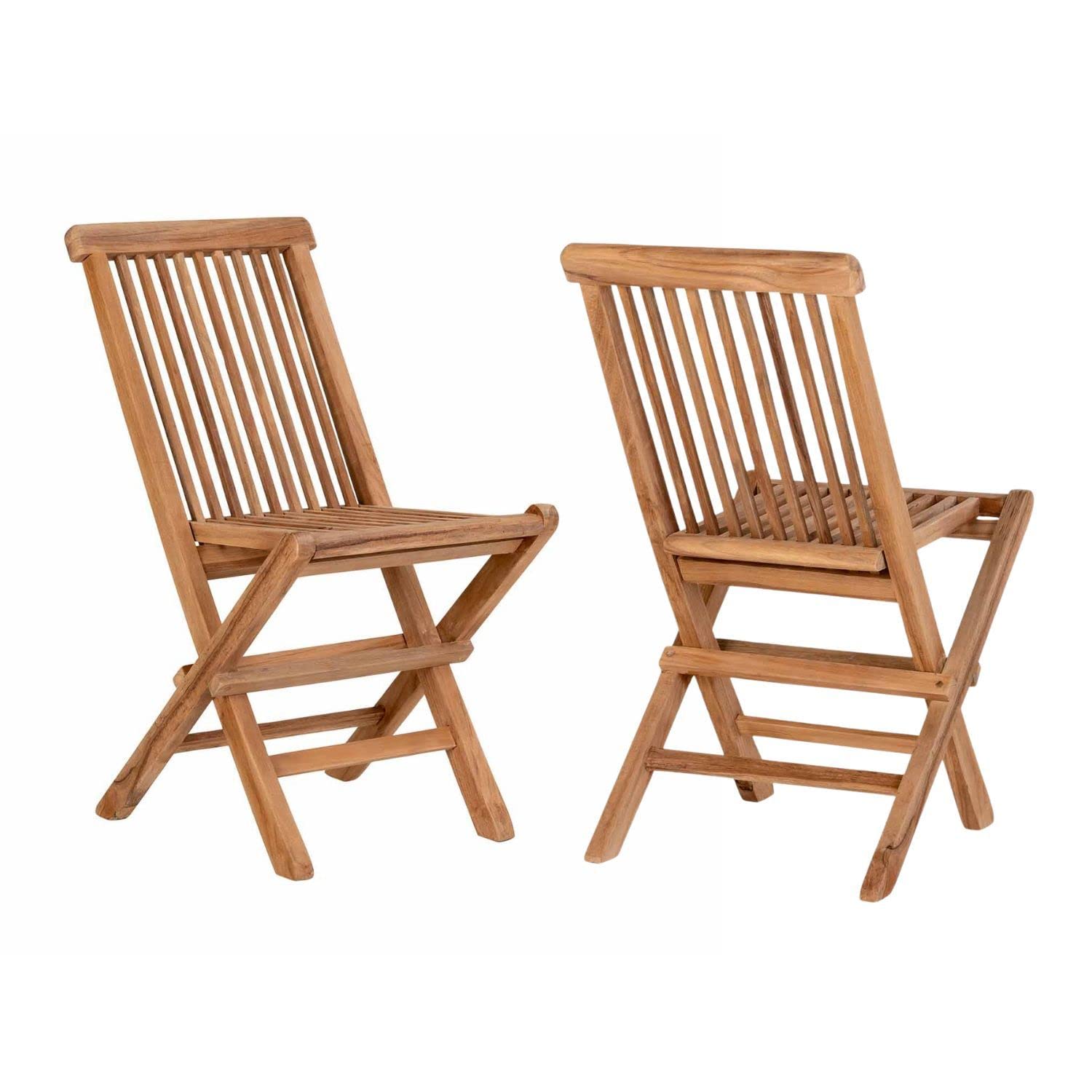 Chaises de jardin pour enfant empilables Toledo ensemble de 4 légères