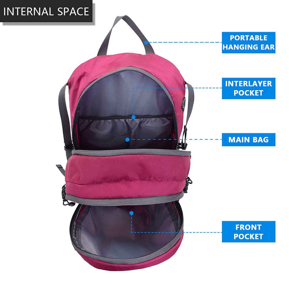 40L leggero Daypack Ciclismo Escursionismo Zaino da viaggio resistente all'acqua