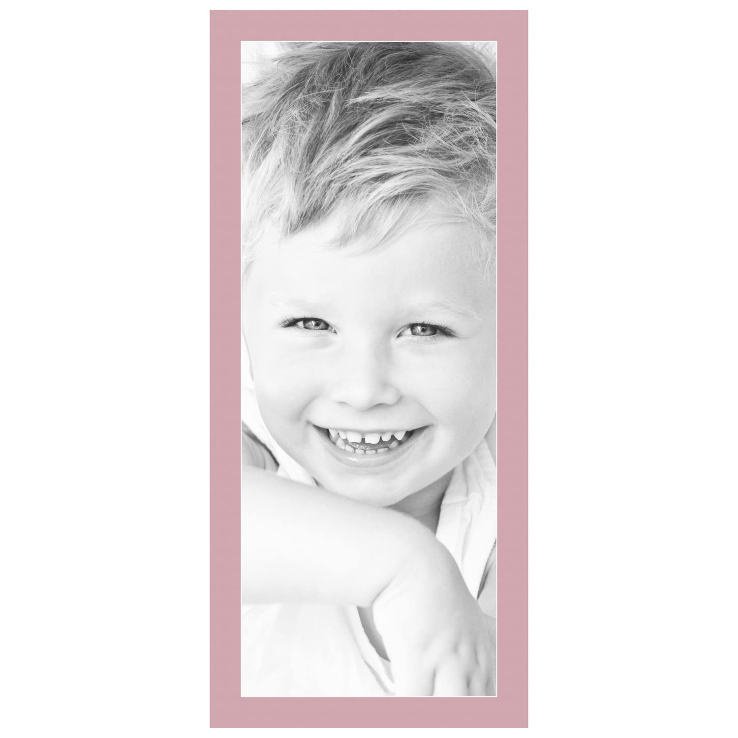 14x36 Soft Pink / Seashell Custom Mat for Picture Frame with 10x32 opening size (Mat Only, Frame NOT Included)