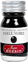 Vista 1 de Tinta para pluma estilográfica Herbin - Botella de 10 ml - Perle Noire
