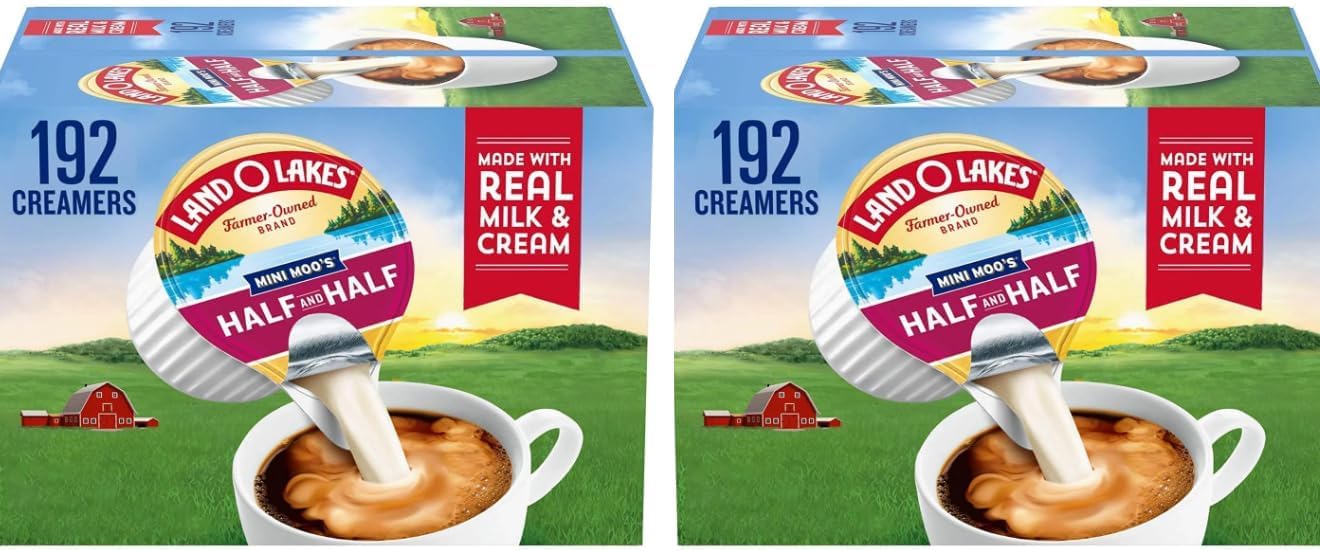 LOL Half & Half Creamer Singles (2 Cases, 192.0 Count each)