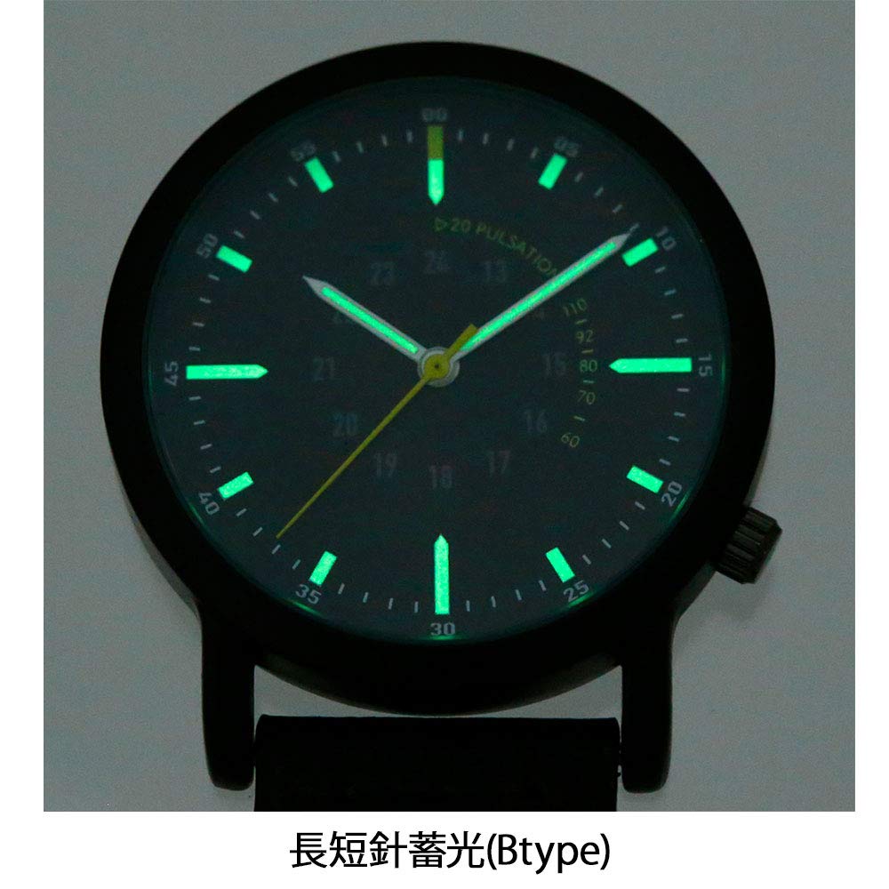 Amazon.co.jp: ナースリー ALL BLACK カラビナウォッチ 逆さ文字盤