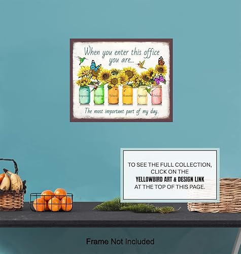 Miniatura 7 de Inspirational Posters For Office 11x14 - Inspirational Quotes Office Wall Decor - positive affirmation Home Office Decor - Teamwork Posters -