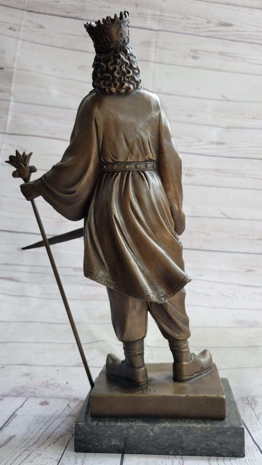 【ブロンズ彫刻★「黎」(台座付き)】 【高さ28.2cm、レア】 ブロンズ彫刻☆「黎」(台座付き)】 【高さ28.2cm、レア】 Yahoo