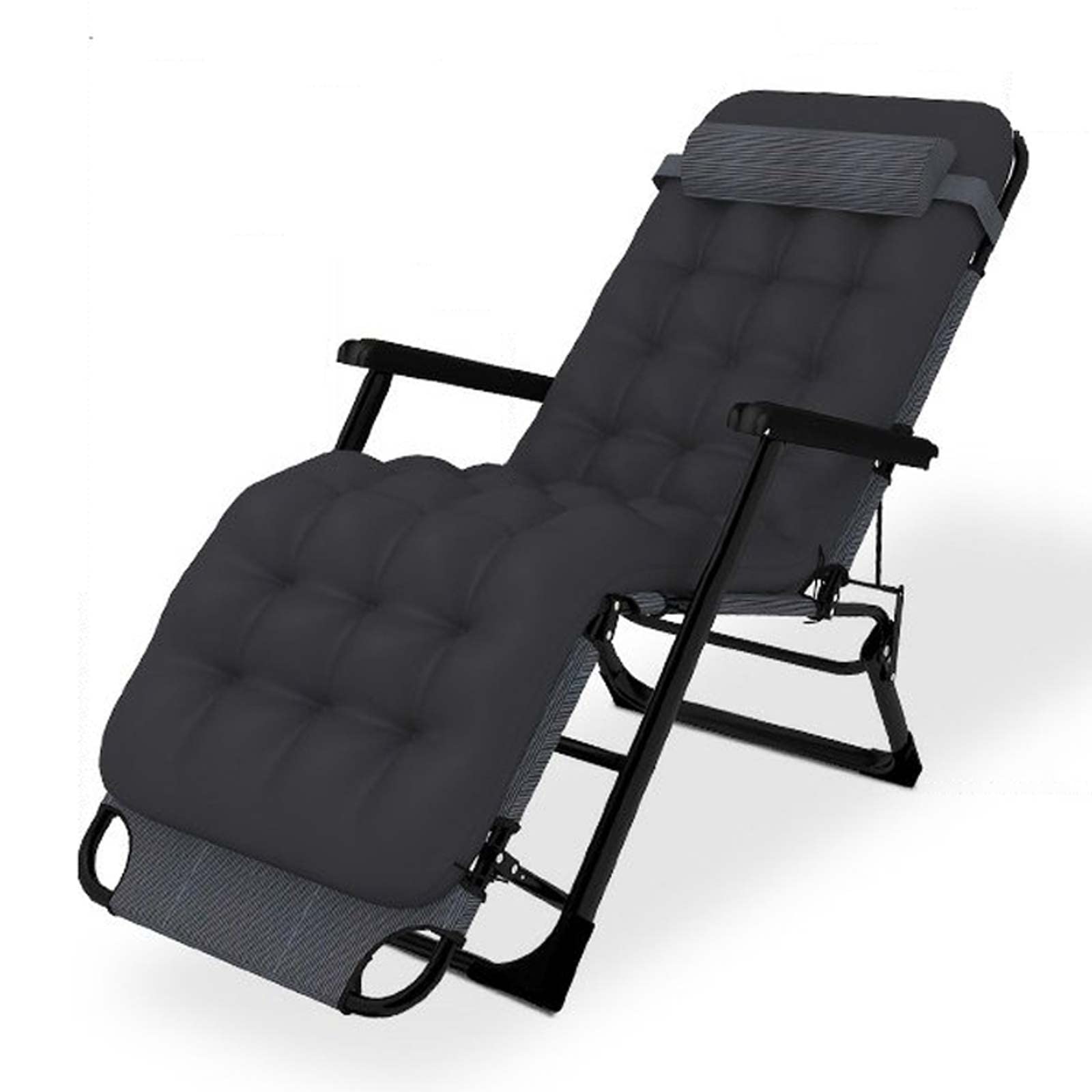 Chaise longue zéro gravité pliante et inclinable pour jardin max 200 kg