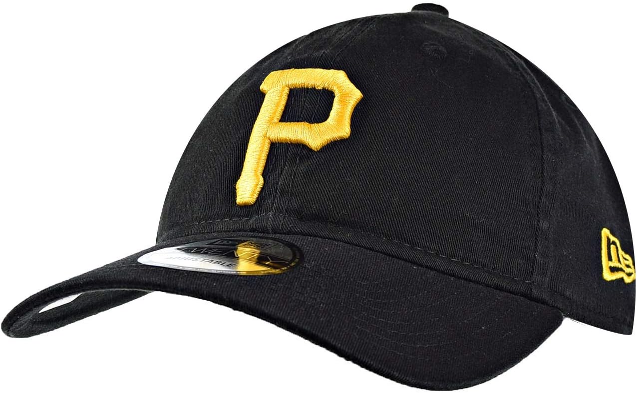 New Era Pittsburgh Pirates MLB Adjustable 9Twenty Hat Black/Gold