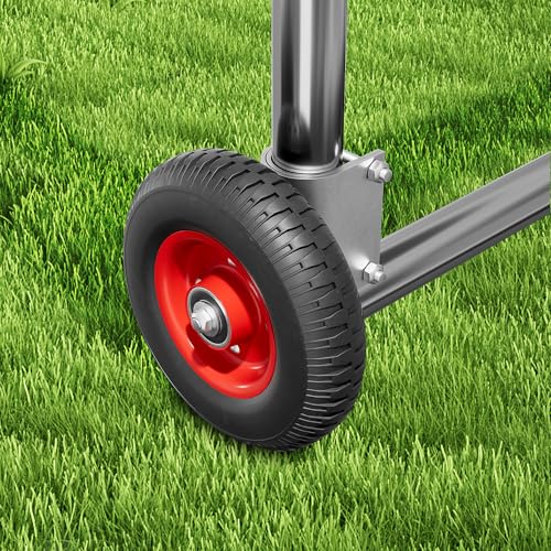 Roulette de portail ultra robuste capacite 99,8 kg pour barriere ronde quincaillerie durable