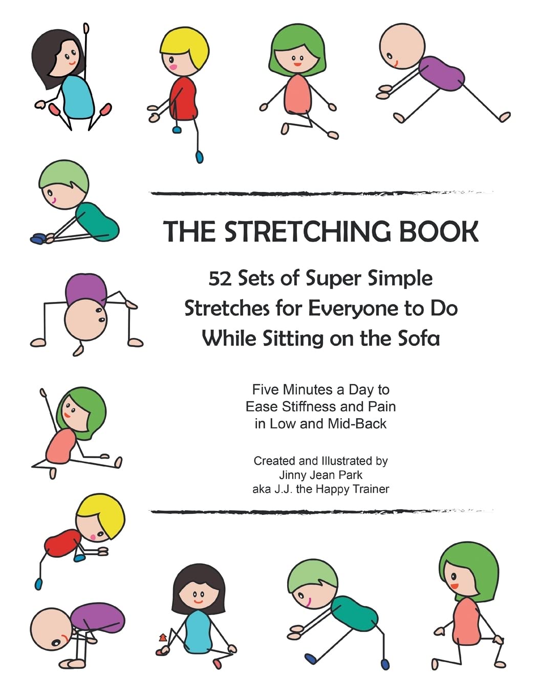 Stretch Routine Book The Stretching Book: 52 Sets of Super Simple Stretches for Everyone to ...