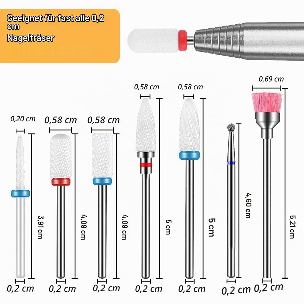 PERMUST Nagelfräser 45000U/Min, Fräser Nägel 13 In 1 Kabellos Aufladbare, Nagelfeile Elektrisch Professionell, Fräser für Gelnägel mit Halterung, Nagelfräser für Gelnägel für Gelnägel Nagellack