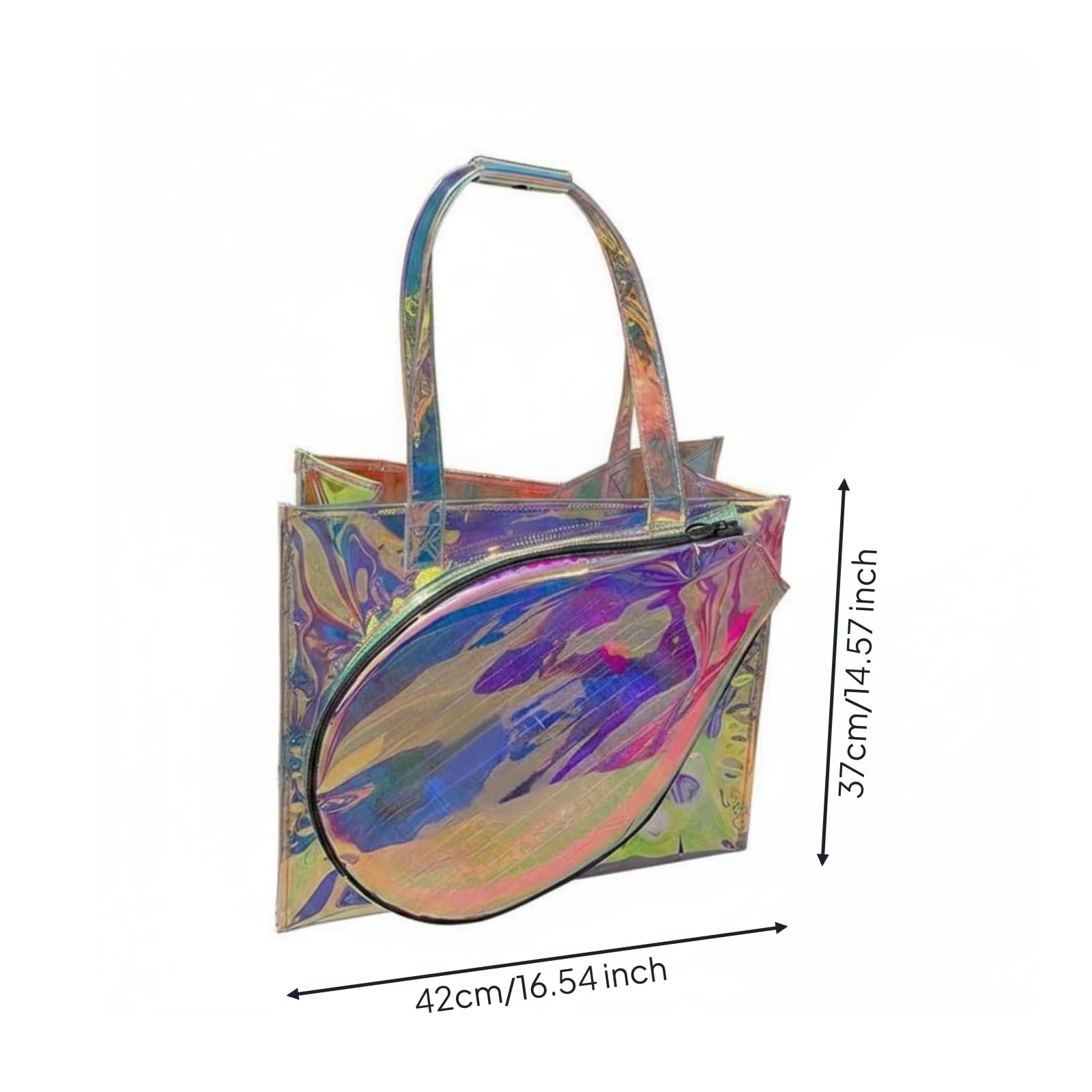 predolo Borsa da Tennis Leggera Borsa da Badminton Maniglia Superiore Attrezzatura Sportiva per Campo Sportivo