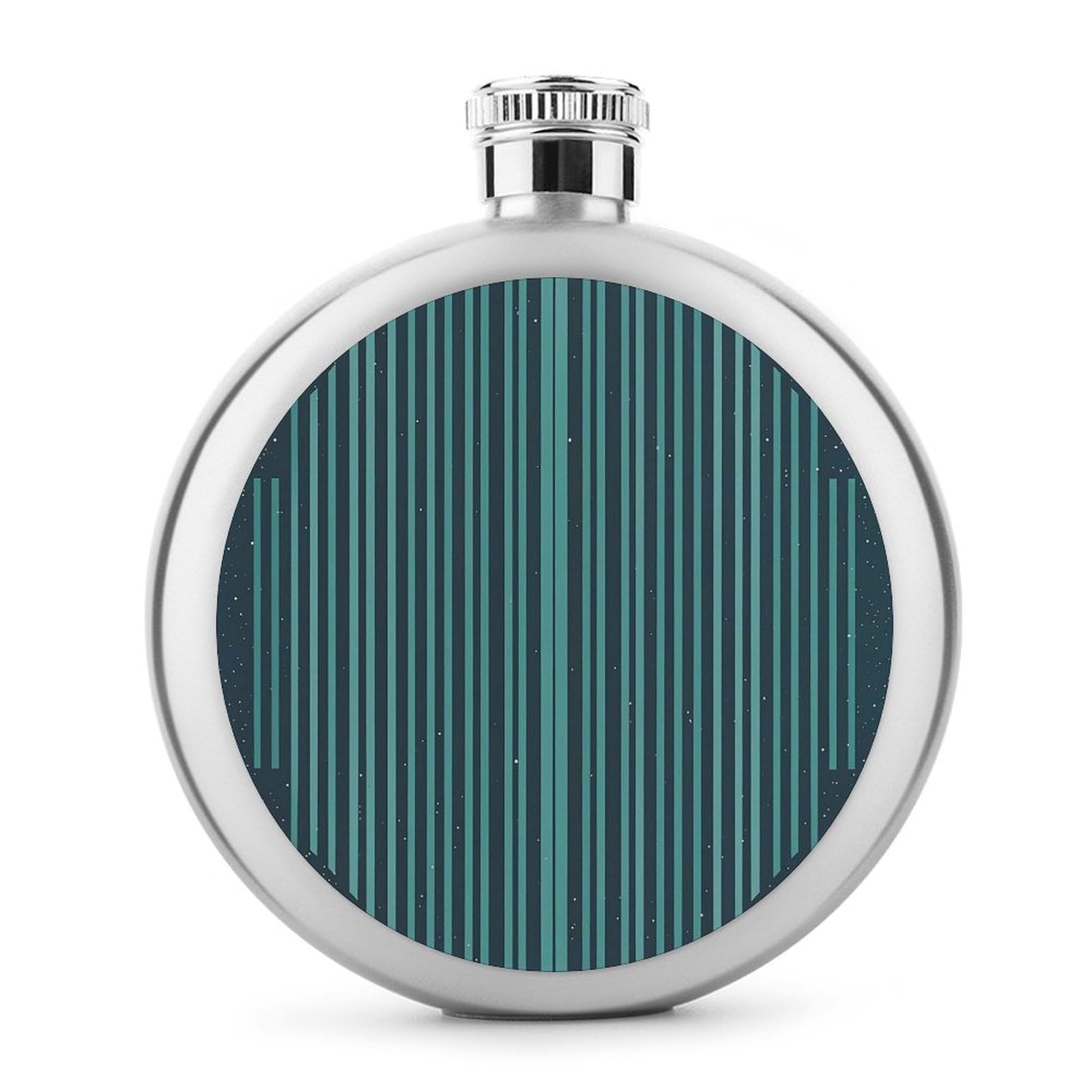 Flasque à whisky cadeau idéal homme, fiole étanche 140 ml design minimaliste