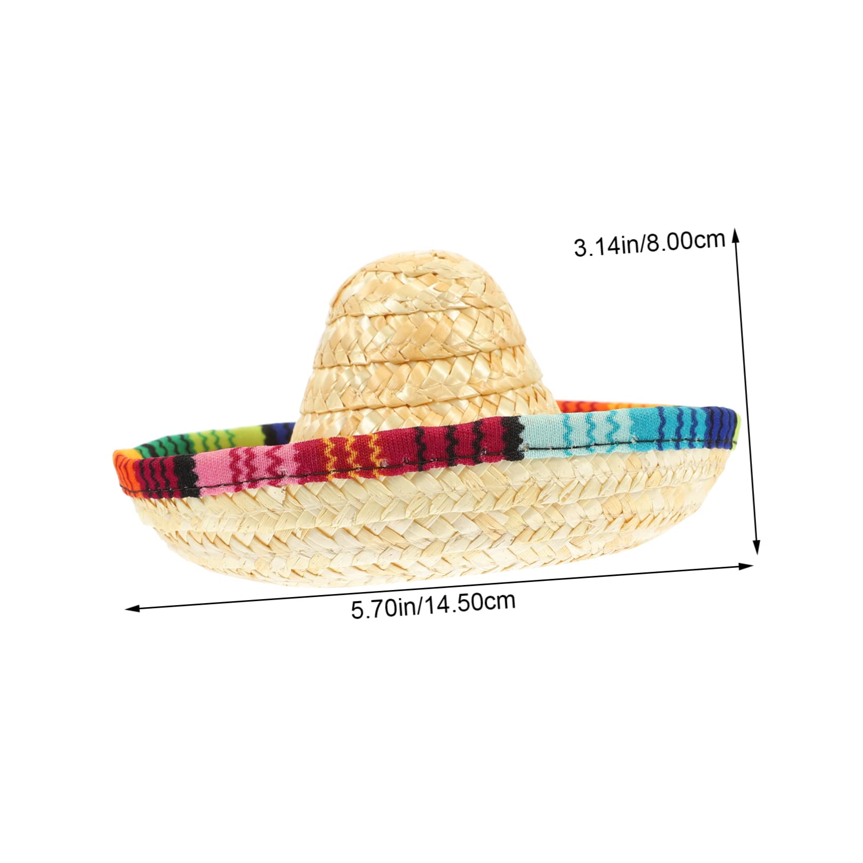 Toyvian 10 Cappelli Di Ricambio Per Bambole Leggeri E Adorabili Accessori Per Feste Per Animali Domestici