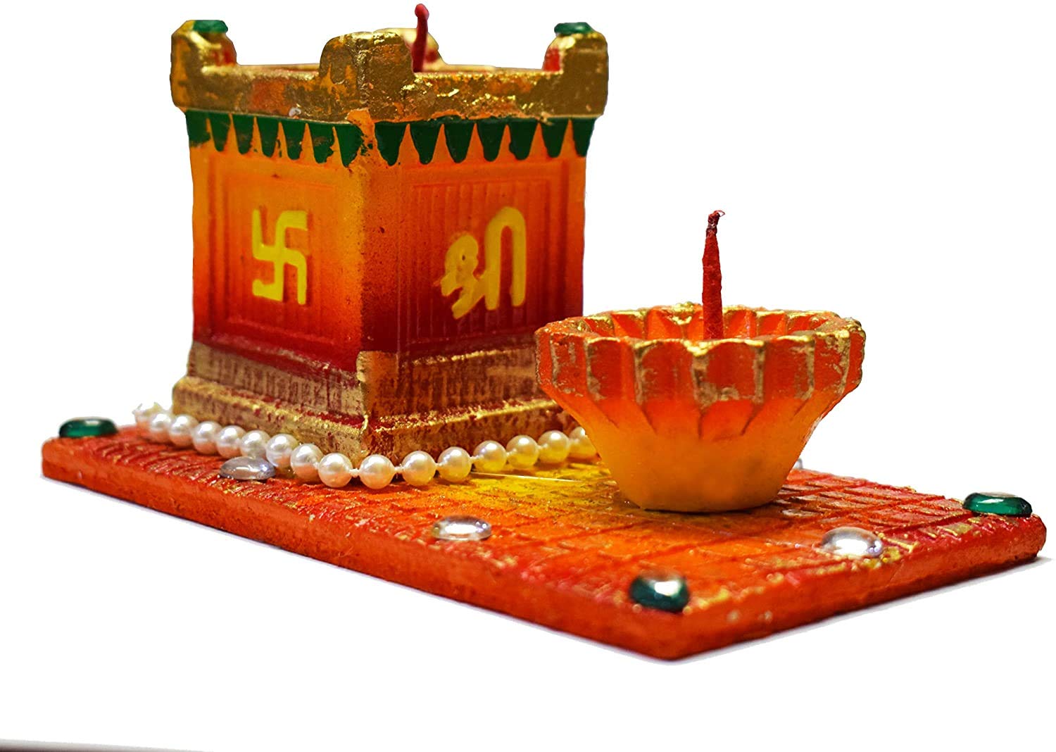 Buy Craftsman SATVIK Tulsi Diya for Hindu Pooja for Home and Mandir