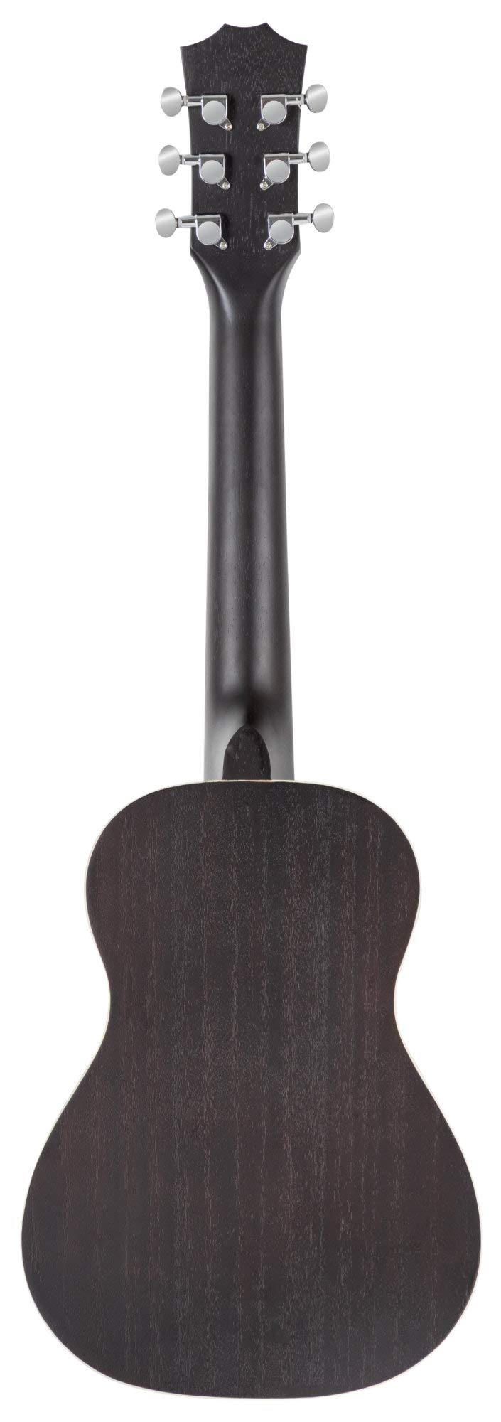 Rocktile G-10 BK Guitarlele Noir - Guitare Western format voyage - Table : Cèdre - Fond & éclisses : Acajou - Manche : Okoumé - Mensure : 51 cm - Finition pore ouverte noire
