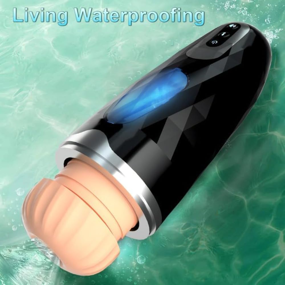 Masturbatore automatico — 3 modalità di massaggio + 10 modalità con frequenze diverse, vibratore
