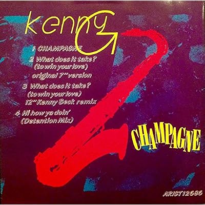 CHAMPAGNE 7 INCH (7" VINYL 45) UK ARISTA 1986