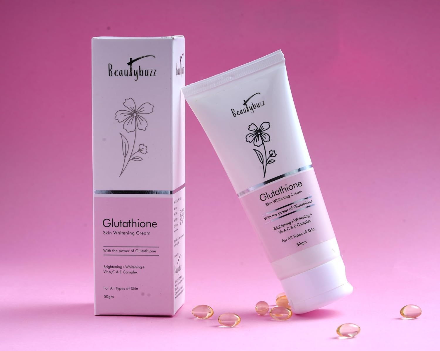 glutathione buzz Beauty Skin Whitening Cream with the power of Glutathione 50gm Beauty Plan:Repair Relumins Advance White 1650mg m:antioxidant