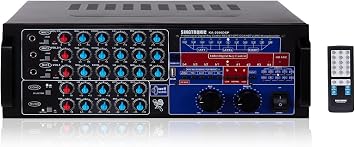 SINGTRONIC KA-2000DSP 3000W Professional Karaoke Mixing Amplifier | HDMI, Bluetooth, DSP Equalizer & Recording | DJ/KJ Digital Sound System