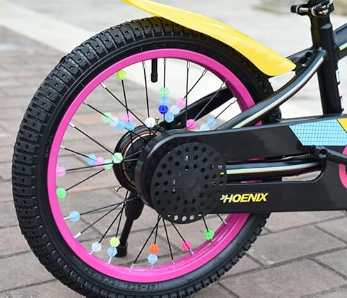 Yun River Spoke Decorations Bicycle Wheel Spokes Luminous Plastic Beads #TOP4