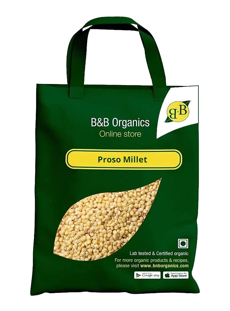 B&B Organics Proso Millet (5 kg)/ Panai Varagu/Traditional Millet/Sirudhanyam (B01N8RHT6Y) Amazon Price History, Amazon Price Tracker