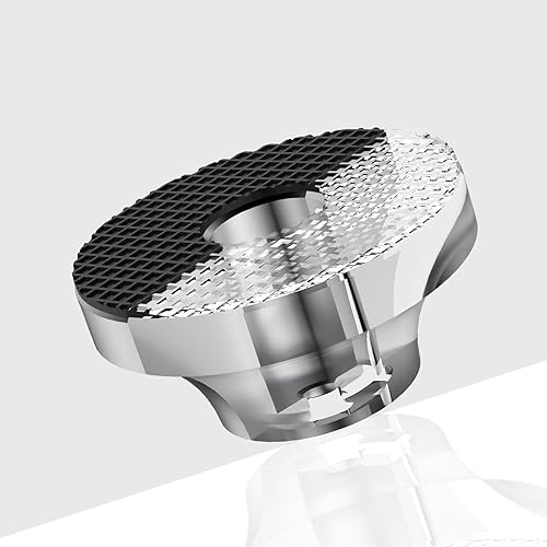 Miniatura 7 de Audiocrast IF4021S - Almohadillas de aislamiento para altavoces de alta fidelidad, 4 unidades, acero inoxidable, 1.575 x 0.827 in, plateado,